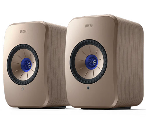 זוג רמקולים אלחוטיים Wireless HiFi Speakers LSX II KEF בצבע אופוויט