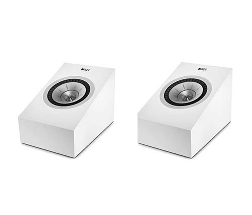 זוג רמקולים סראונד KEF HiFi Speakers Q50A בצבע לבן