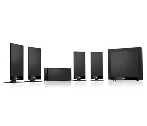 מערכת קולנוע ביתי KEF HiFi Speakers T105 בצבע שחור 