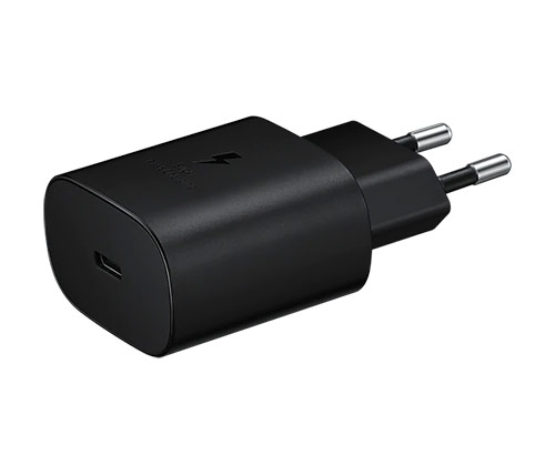 מטען קיר Samsung הכולל חיבור USB-C הספק 25W ללא כבל