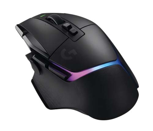 עכבר גיימינג אלחוטי Logitech G502X PLUS בצבע שחור