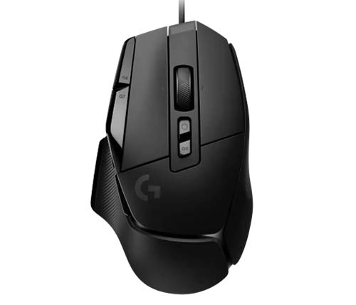 עכבר גיימינג Logitech G502X בצבע שחור
