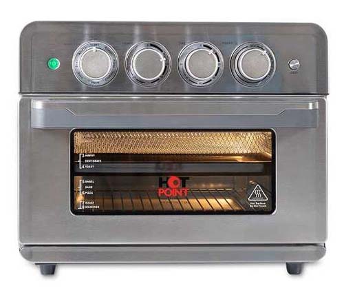 טוסטר אובן בריאותי Hot Point Air Oven משולב טכנולוגיה מובנת לטיגון באוויר חם - משלוח חינם