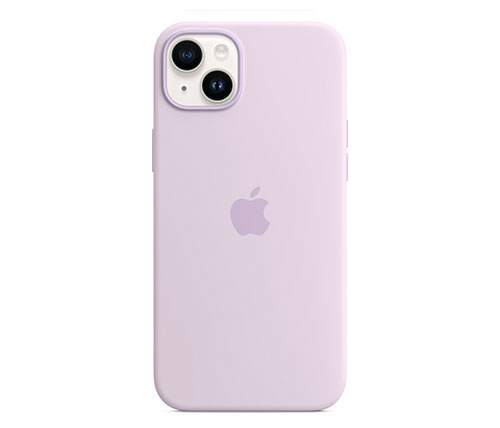 כיסוי לטלפון Apple iPhone 14 Plus Silicone Case בצבע סגול 
