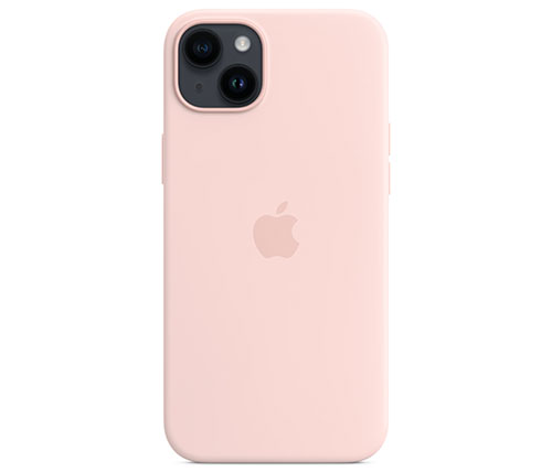 כיסוי לטלפון Apple iPhone 14 Plus Silicone Case בצבע וורוד 