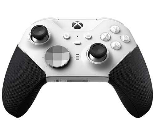 בקר אלחוטי Xbox Elite Wireless Controller Series 2‏ – Core לקונסולת Xbox / PC בצבע לבן שחור