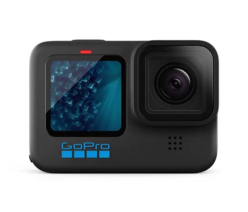 מצלמת אקסטרים GoPro HERO11 Black בצבע שחור - שנתיים אחריות יבואן רשמי
