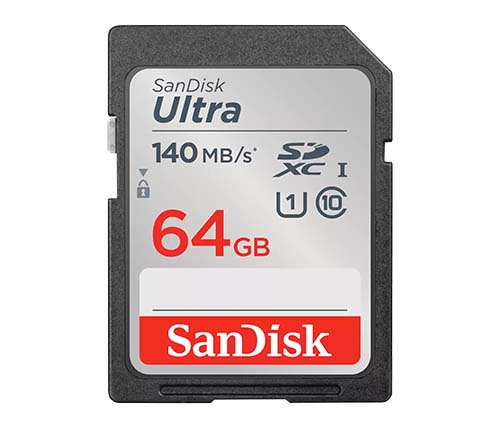 כרטיס זכרון SanDisk Ultra® SDXC™ UHS-I SDSDUNB-064G - בנפח 64GB
