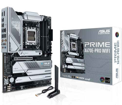 לוח אם Asus PRIME X670E-PRO WIFI AM5 DDR5 AMD
