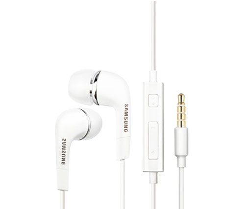אוזניות IN EAR +מיק SAMSUNG בצבע לבן SYGNET