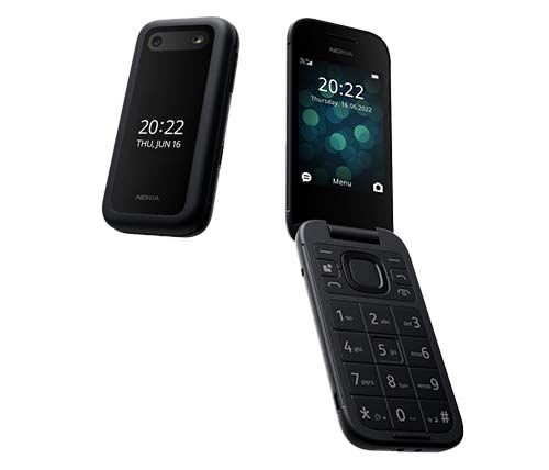 טלפון סלולרי Nokia 2660 Flip בצבע שחור 