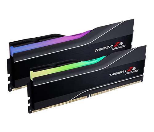 זכרון למחשב G.SKILL Trident Z5 Neo RGB DDR5 6000MHz 2x16GB F5-6000J3238F16GX2-TZ5NR