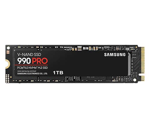 כונן Samsung 990 Pro MZ-V9P1T0BW PCle 4.0 NVMe M.2 1TB SSD