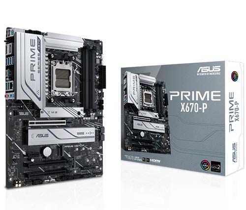 לוח אם Asus PRIME X670-P AM5 DDR5 AMD