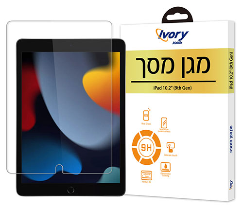 מגן מסך זכוכית Ivory Mobile ל - "Apple iPad 10.2