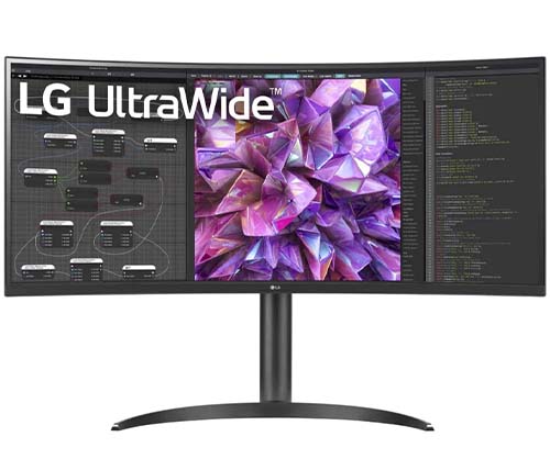 מסך מחשב קעור ''34 21:9 LG Curved UltraWide™ QHD Monitor 34WQ75C-B