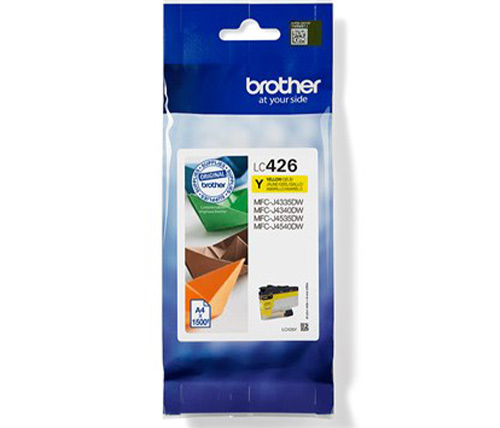 דיו למדפסת Brother מקורי דגם LC426Y בצבע צהוב