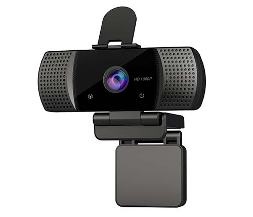 מצלמת רשת עם מיקרופון וחצובה Ivory Peripherals IW1 FHD 1080P Webcam
