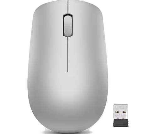 עכבר אלחוטי Lenovo 530 Wireless Compact צבע אפור פלטיניום