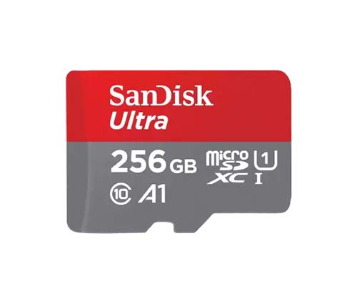 כרטיס זכרון SanDisk Ultra microSDXC-I SDSQUAC-256G - בנפח 256GB