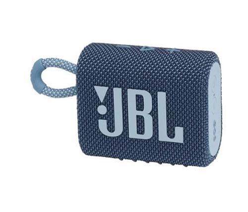רמקול נייד JBL Go 3 Bluetooth בצבע כחול 