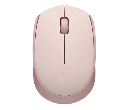 עכבר אלחוטי Logitech Wireless M171 בצבע ורוד