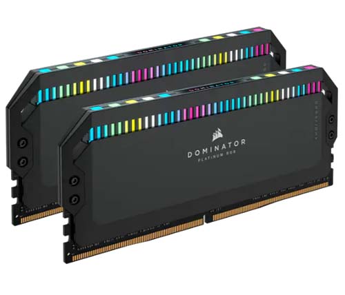 זכרון למחשב Corsair Dominator Platinum RGB 5600MHz CMT32GX5M2B5600C36 2x16GB C36 DDR5