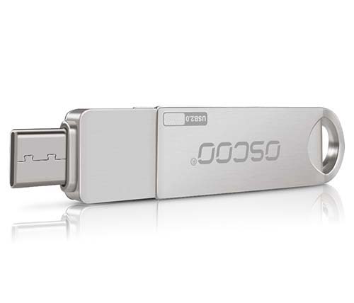 זכרון פלאש OSCOO Type-C and USB3.1 Dual OTG  - בנפח 64GB 
