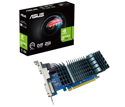 כרטיס מסך ASUS GeForce 710 2GB DDR3 EVO 