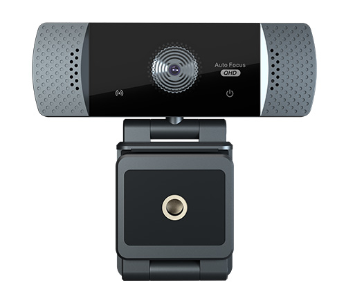 מצלמת רשת עם מיקרופון וחצובה Webcam Ivory Peripherals 2560P  רזולוציה 2K QHD 