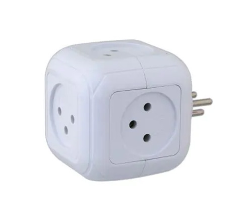 מפצל חשמל קוביה Semicom עם 5 כניסות