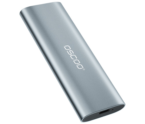 מארז חיצוני לכונן M.2 NVMe חיבור USB Type A ו-Type C מבית OSCOO