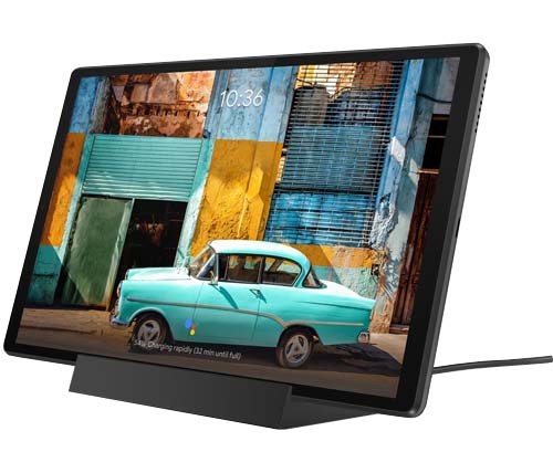 טאבלט כולל תחנת עגינה וטעינה Lenovo Tab M10 FHD Plus (2rd Gen) TB-X606X ZA5Y0172IL 10.3" 128GB LTE+Wi-Fi בצבע Iron Grey