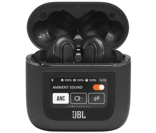 אוזניות אלחוטיות + מיקרופון IN EAR דגם JBL Tour Pro 2 בצבע שחור 