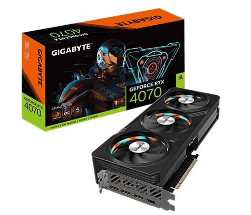 כרטיס מסך Gigabyte GeForce RTX 4070 Gaming OC 12GB GDDR6X