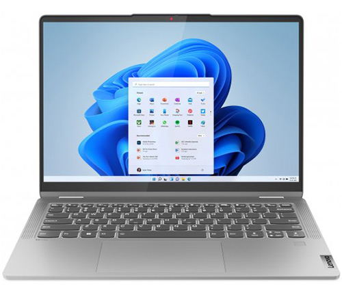 מחשב נייד עם מסך מגע "14 Lenovo IdeaPad Flex 5 OLED 82Y0004CIV i5-1335U כונן 512GB SSD, זכרון 16GB ומ.גרפי Intel Iris Xe Graphics