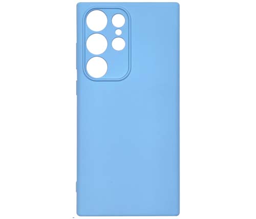כיסוי סיליקון אחורי כחול בהיר Ivory Mobile לטלפון Samsung S23 Ultra 