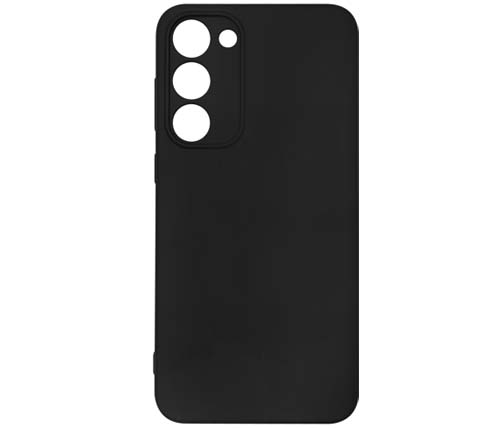 כיסוי סיליקון אחורי שחור Ivory Mobile לטלפון Samsung S23 Plus