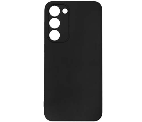 כיסוי סיליקון אחורי שחור Ivory Mobile לטלפון Samsung Galaxy S23 