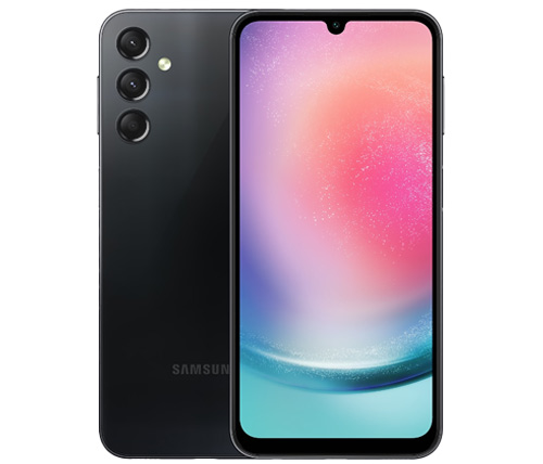 סמארטפון Samsung Galaxy A24 SM-A245F 128GB 4GBRAM בצבע שחור - אייבורי ...