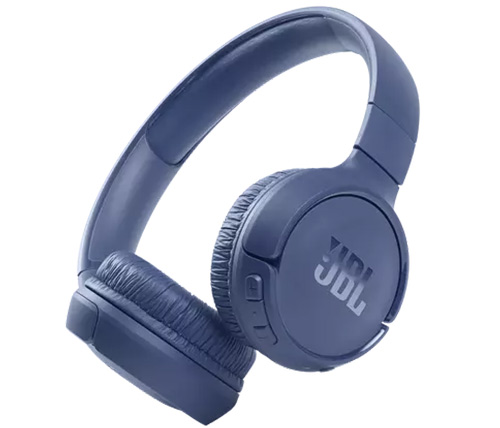 אוזניות אלחוטיות JBL 510 Bluetooth עם מיקרופון Bluetooth בצבע כחול 