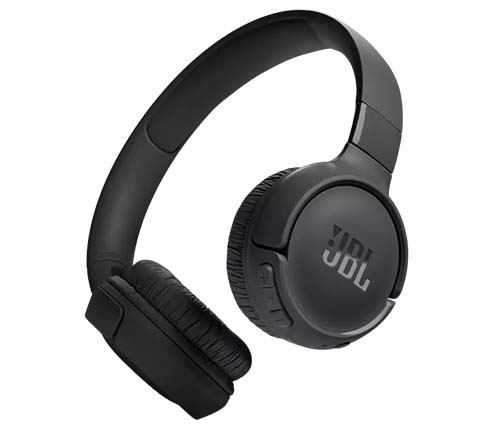 אוזניות אלחוטיות JBL TUNE 520BT Bluetooth עם מיקרופון בצבע שחור