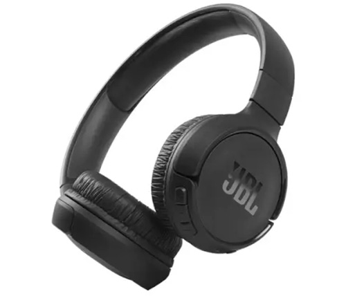 אוזניות JBL אלחוטיות 570BT בצבע שחור עם מיקרופון 