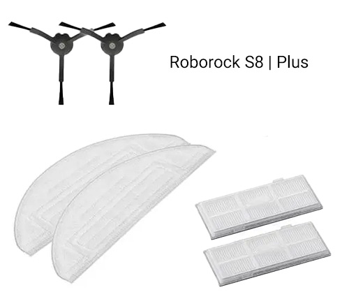 ערכת אביזרים לשואבי Roborock S8 & S8 Plus 