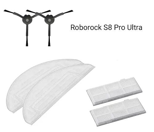 ערכת אביזרים לשואבי Roborock S8 Pro Ultra