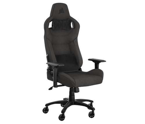 כיסא גיימינג T3 Rush Corsair בצבע שחור פחם