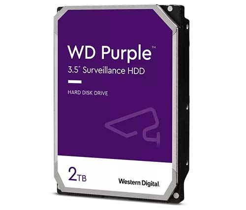 דיסק קשיח Western Digital WD Purple Surveillance Hard Drive WD22PURZ 2TB
