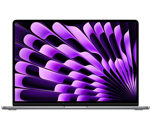 מחשב נייד "15.3 Apple MacBook Air 15 - 2023 MQKP3HB/A  Apple M2 chip בצבע Space Gray, כונן 256GB SSD, זכרון 8GB