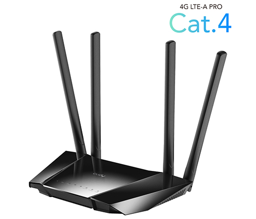ראוטר Cudy LT400 WIFI 4 N300 4G LTE 300 Mbps Wireless N Wi-Fi כולל אפליקציה בעברית