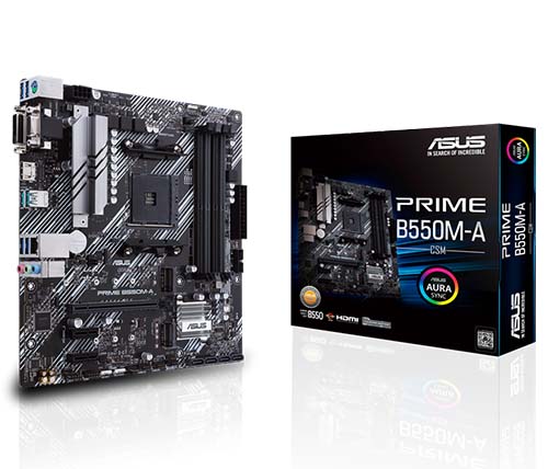 לוח Asus Prime B550M-A/CSM AM4 DDR4 B550 AMD 